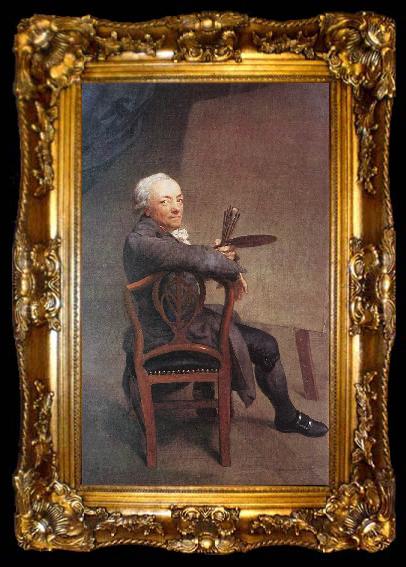 framed  GRAFF, Anton Self-Portrait at the Age of 58 dfg, ta009-2